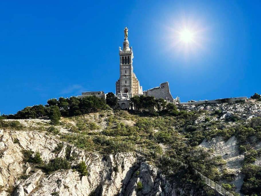马赛Superbe T3 Au Pieds De Notre Dame De La Garde公寓 外观 照片